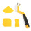 Caulk Remover with Soft Grip Design, Rotatable Silicone Triangle and Environmentally-Friendly Material 1