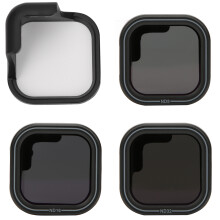 CPL- und ND-Filter für GoPro Hero-Serie, Mehrschichtvergütung, hochtransparentes Glas, klare Bildgebung, leichtes Aluminium-Silikon-Gehäuse,