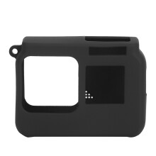 Coque de protection en silicone résistante aux rayures, en silicone souple, avec cordon ajustable, protection contre la poussière et les chutes, et