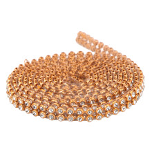 Strass thermocollants pour loisirs créatifs, perles rondes à dos plat, bandes décoratives très brillantes et résistantes pour vêtements,