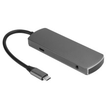 Fast Charging4K HDMI Output USB C Hub Multiport Adapter Power Delivery High Speed Data Transfer SD TF Card Reader Plug And Play Wide Compatibility