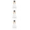 3Pcs ABS Trumpet Practice Mutes Silver Durable Instrument Mute Set 11