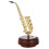 4Pcs Artistic Golden Plastic Music Box Instrument Decor 3
