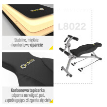 Treningsbenk, Justerbar, Sammenleggbar, Hjemmegym