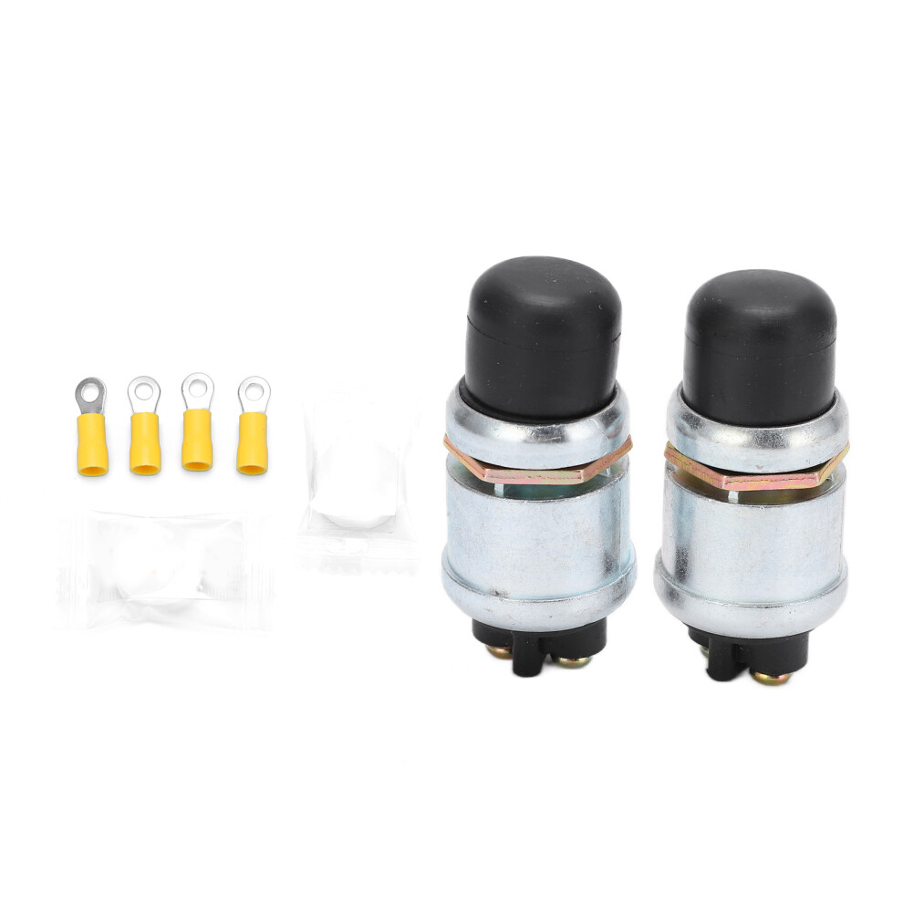 Flush Terminal Screws Weatherproof Push Button Start Switch Automotive Marine Applications Heavy Duty Waterproof Construction Dust And Moisture 9370362938169