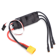 Borstelloze ESC voor RC-drones, snelle gasrespons, bidirectionele motorbesturing, plug-and-play, waterkoelsysteem, sterke anti-interferentiecircuits.