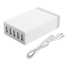 Voedingsadapter met meerdere poorten, Type-C, oplaadbaar, wandlader, hoog rendement, compact en draagbaar, universele compatibiliteit, snel opladen,