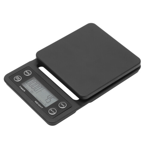 High Quality Construction Digital Kitchen Scale Anti Slip Timer Function LCD Display Multi Function Precision Measurement Slim Design Easy To Read