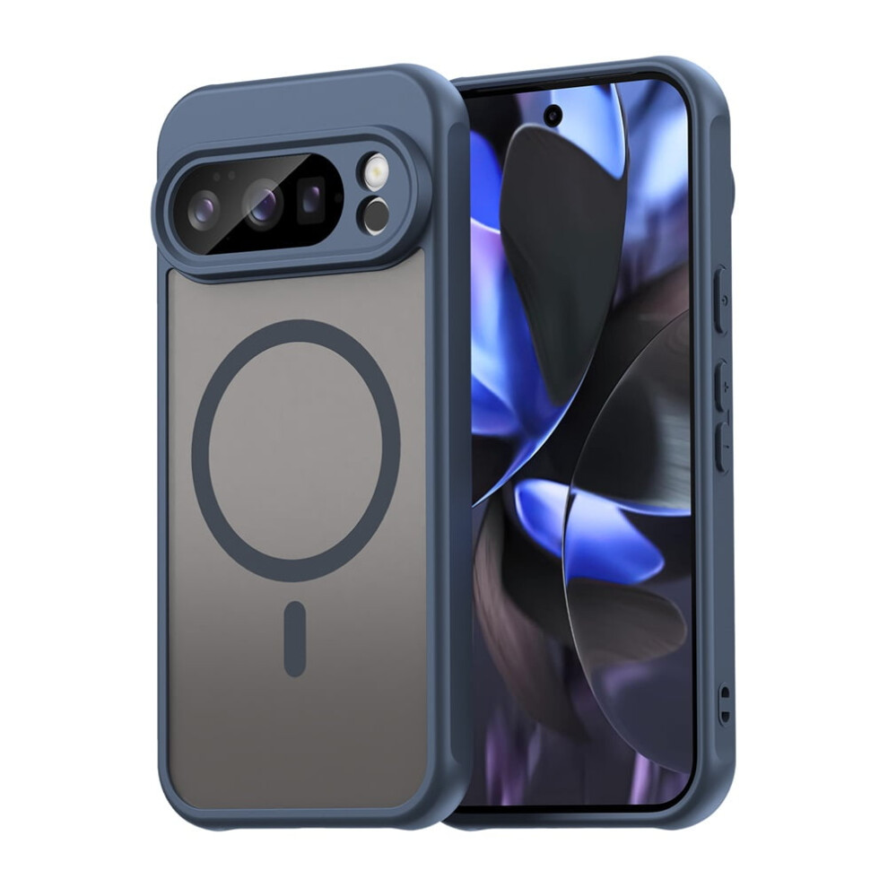 Google Pixel 10 Pro Magnetic Matte Case Â Magsafe Blue 9087558904395