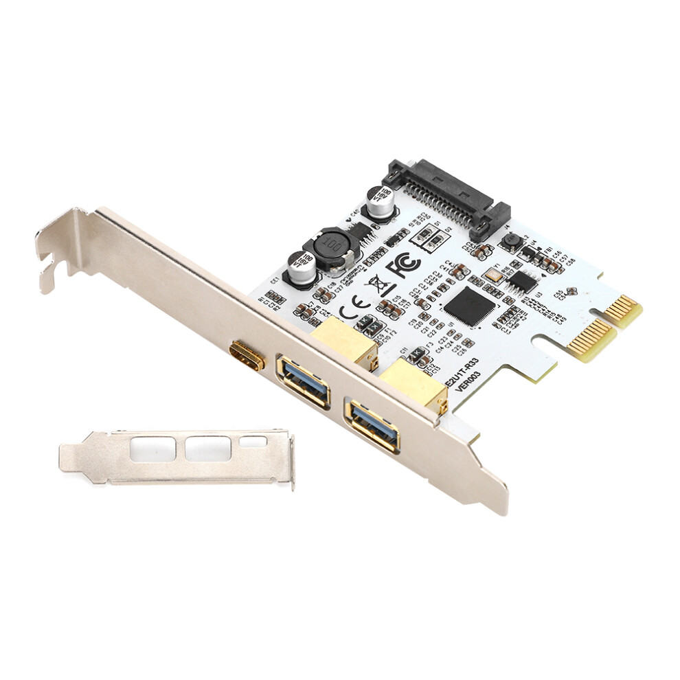Fast Data Transfer Expansion Card Usb3.0plug And Play Backward Compatible Pcie X1dual-Mode Power Supply Expansion Card For Desktops 9014198346438