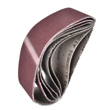 5 Stück 457 x 75 mm Schleifband-Set Körnung 60/80/100