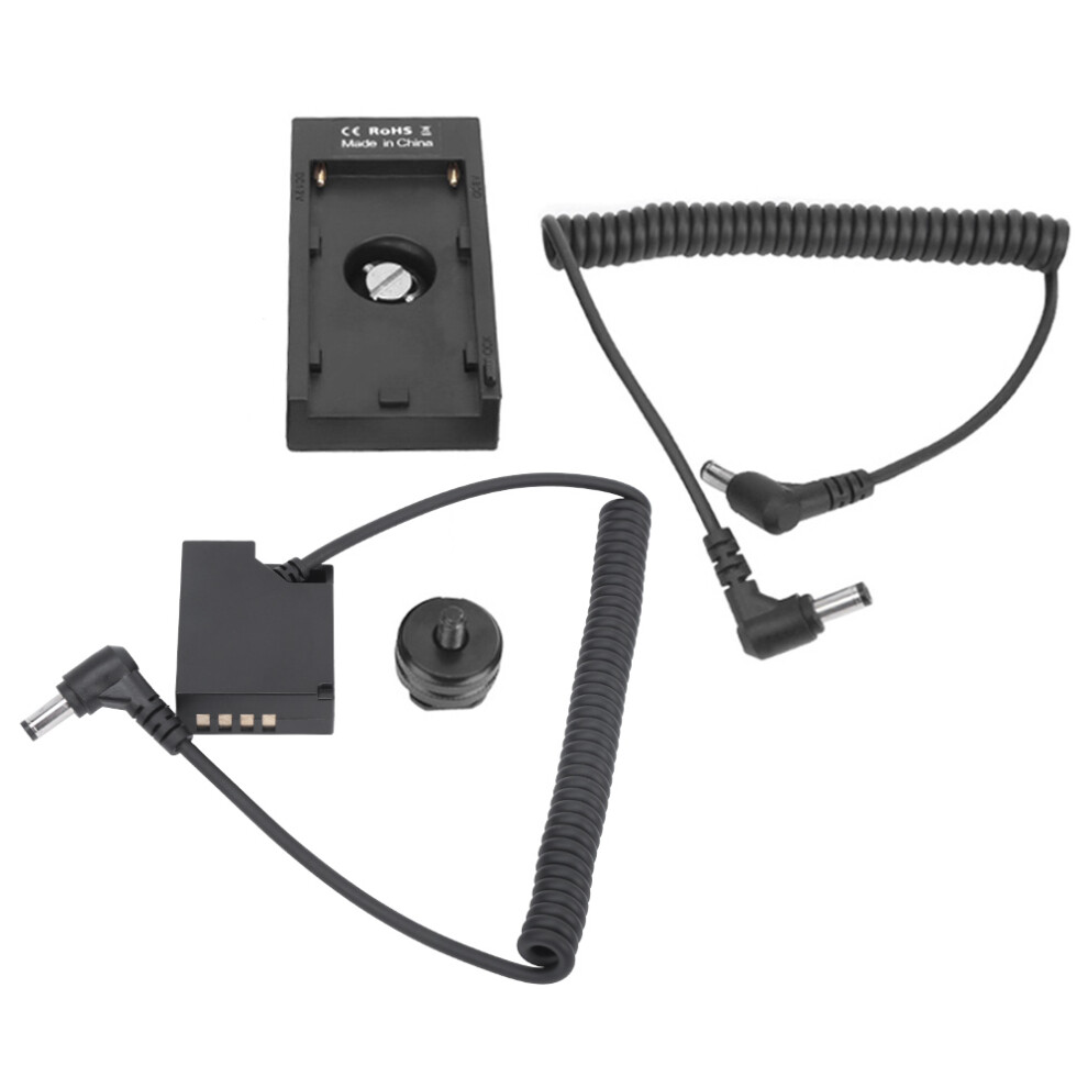 Stable Power Supply Adapter For Cinematography, Battery Plate With Dual Dc Outputs And Overcurrent Protection For Continuous Operation 9014198343338
