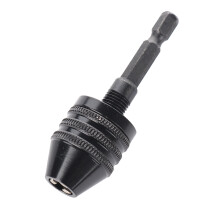 Adaptateur de mandrin à percussion universel, corps en alliage d'aluminium, mandrin de perceuse sans clé, installation rapide, adaptateur de