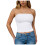 2 τεμάχια γυναικεία σουτιέν με λάστιχο shapewear, χωρίς τιράντες και ενσωματωμένη 3