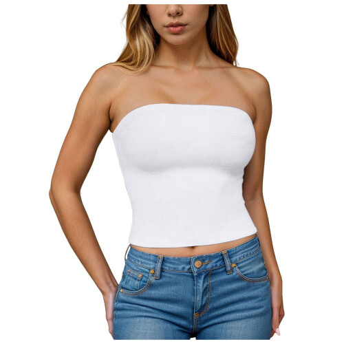 2 τεμάχια γυναικεία σουτιέν με λάστιχο shapewear, χωρίς τιράντες και ενσωματωμένη 2