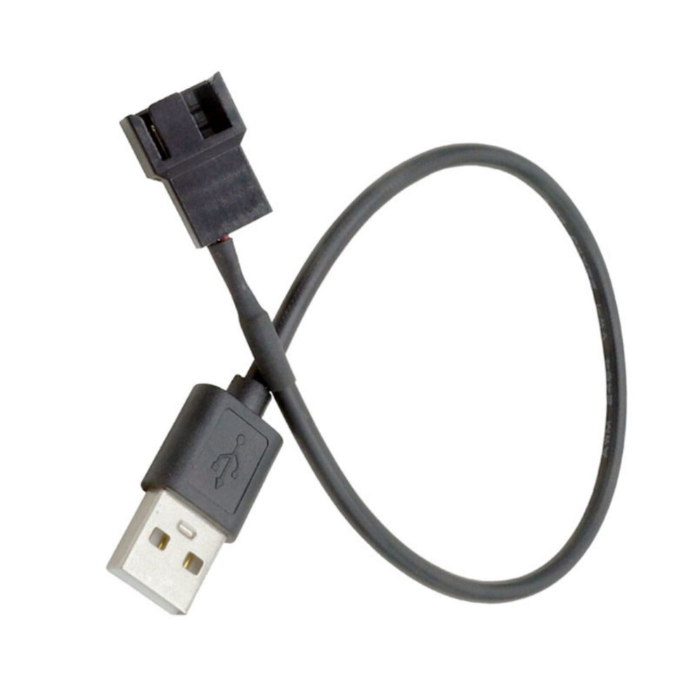 Multifunctional Usb To 4Pin Fan Cable Usb Male To 3Pin/4Pin Braided Power Adapter For Pc Cooling 9181073472527