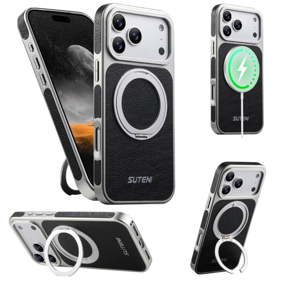 Leather Iphone 17 Pro Max Case With Magsafe And 360 9165521178674