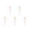 10Pièces Maillets Percussion Bambou Pour Yangqin Accessoires Durables 6