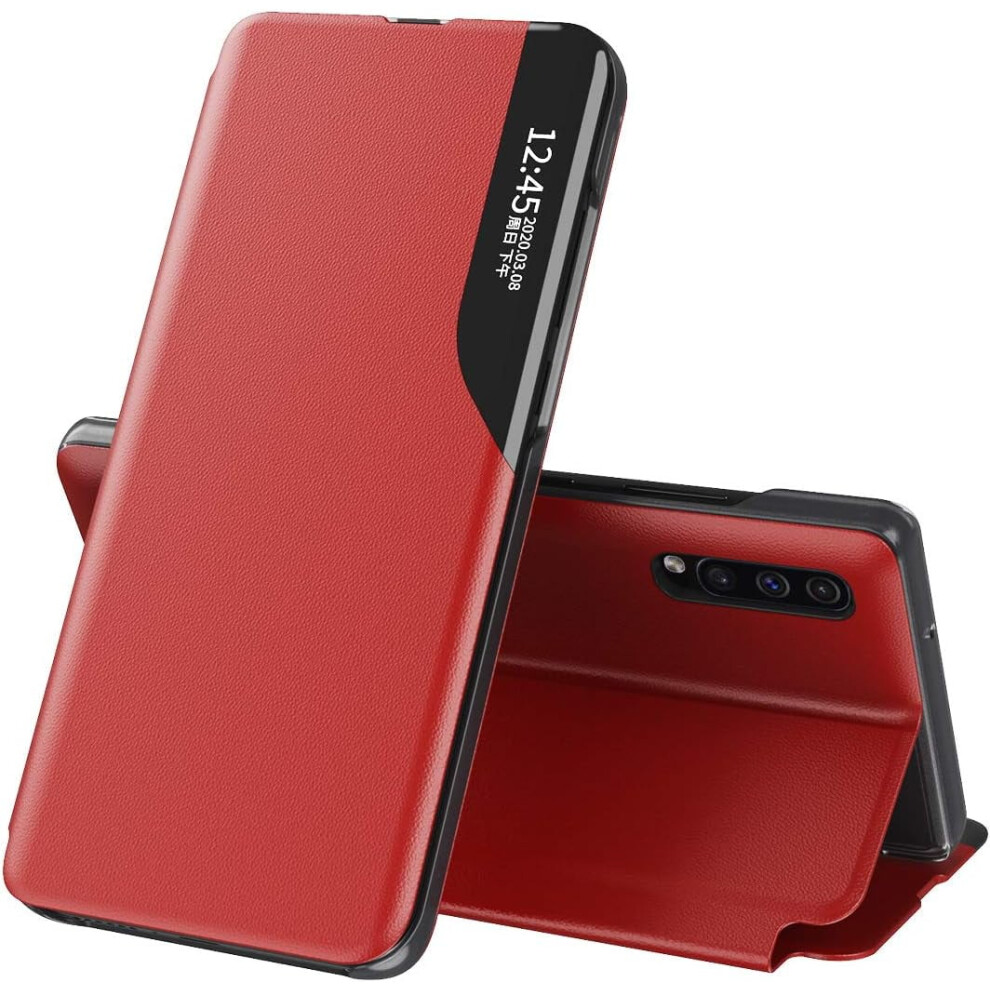 Clear View Leather Case With Kickstand & Magnet For Samsung Galaxy A10 Â Shockproof Protective Cover 9181073474965