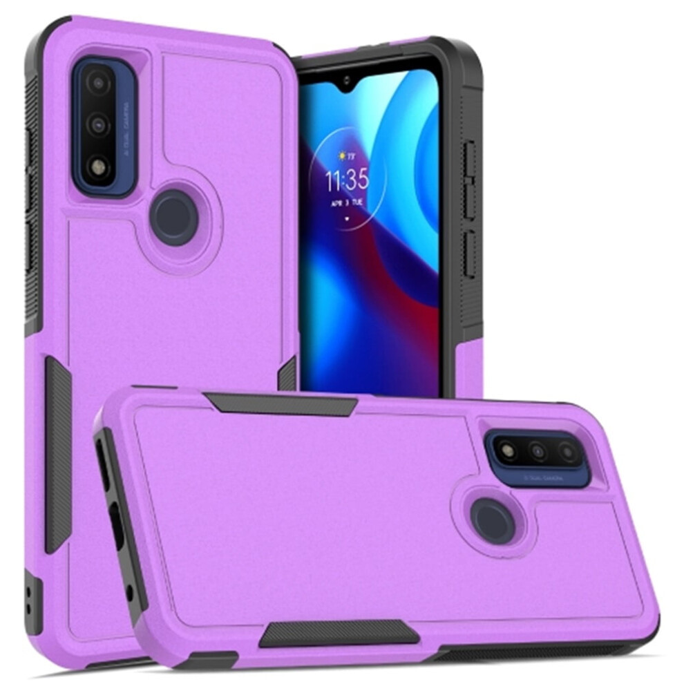 Defender Case For Motorola Moto G Power 2022 Â Heavy Duty, Dustproof, Shockproof, Non-Slip, Purple 9485826656432