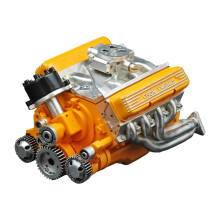 High-Performance Red Engine Model for Display | Durable Metal Construction | Perfect Gift for Car Enthusiasts | Detailed Design