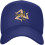 Sicilien Flag Baseballkasket – Justerbar Sort Farhat 2