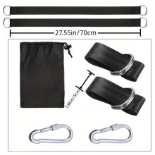 Nylon Hammock Straps Heavy Duty with Buckles and Carry Bag