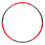 Hula Hoop 100cm, puna-harmaa kuntorengas 1