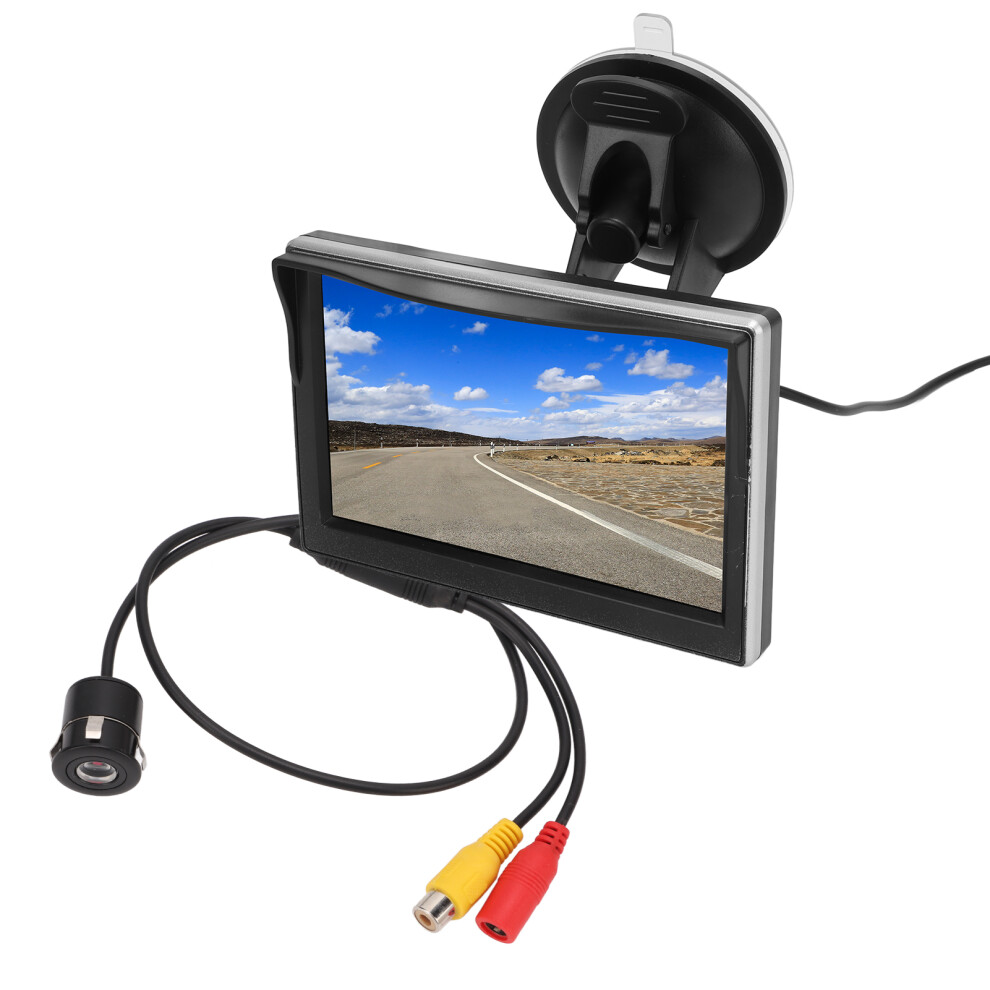 5In Rearview Backup Camera System Kit V1 V2 Hd 12-24V For Vehicles 8361388990737