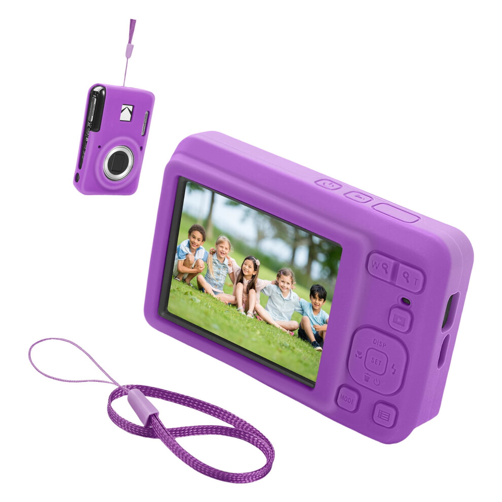Flexible Camera Skin Case With Antislip Texture 360 Protections Precise Cutouts For Pixpro Fz55 Travel Companion 9558633068337