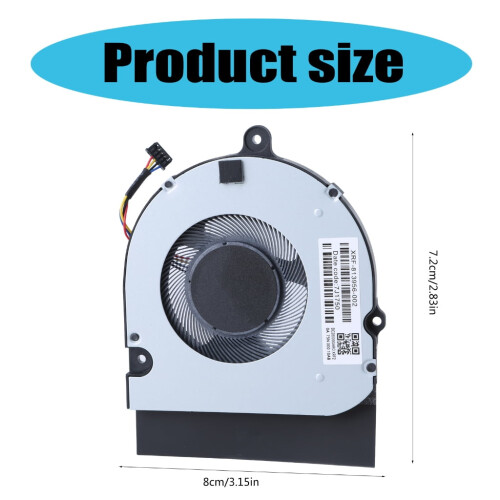 Efficient Notebook CPU Cooling Fan for L15 Laptops CPU Cooling Radiators Fan System CPU Fan High Compatible 1