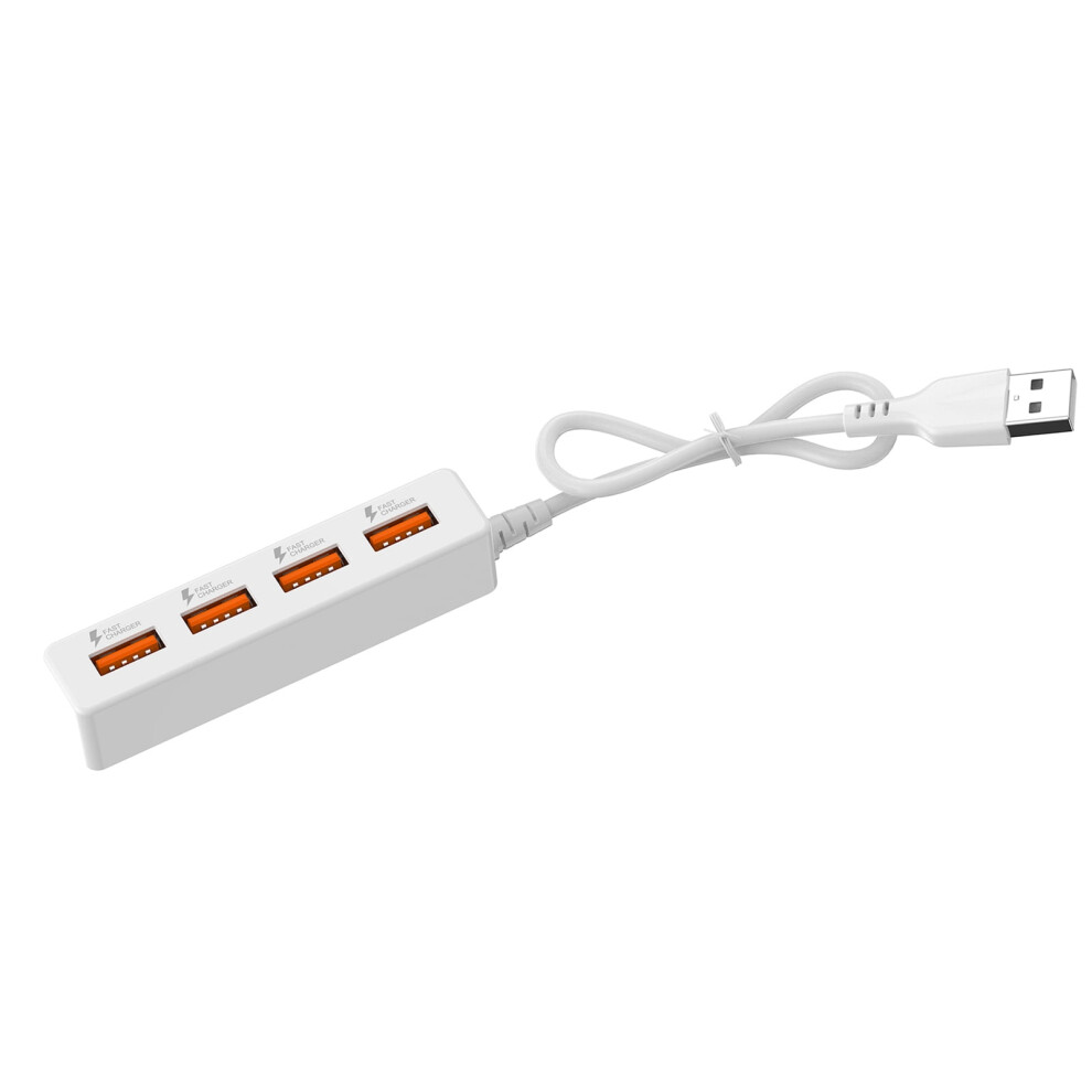 4 In 1 Usb2.0 Splitter Cable Usb Power Splitter Cable Usb2.0 Male To 4 Usb Female Splitter Cable Charging Data Transfer 9485826658962