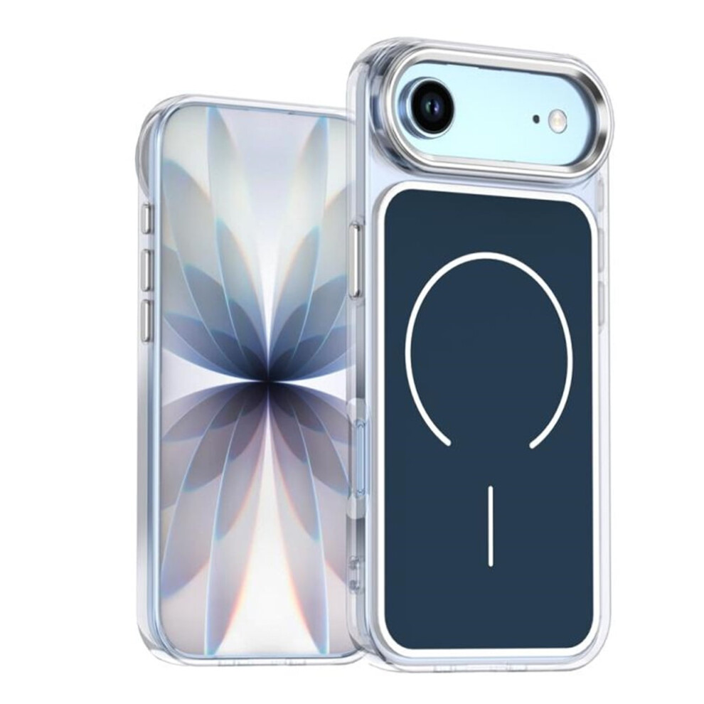 Magnetic Case For Iphone Air (6.5"), Magsafe-Compatible, Heavy-Duty Shockproof, Electroplated Dual-Color, Blue 9558633068696