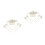 2Ensembles Peignes Dorés Accessoires Mode Femmes Élégants 7