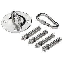 Stainless Steel Ceiling Hook Heavy Duty 450KG Capacity for Hanging Chair Swing Punching Bag Yoga Towel Indoor Outdoor Use