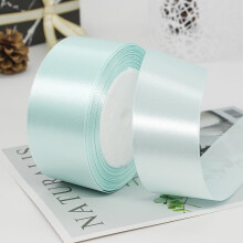 Ribín Satin Gorm 1.75" x 25 Slat – Ceardaíocht, Maisiúcháin Bainise, Gabhálais Gruaige DIY, Fuála, Fillteán Bronntanais, Bouquet Lá