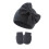 Conjunto de gorro e luvas para recém-nascida, com laço de algodão, ideal para prematuros. 1
