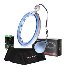 Magnetischer gewichteter Hula-Hoop-Reifen mit Theke und Taillenstütze