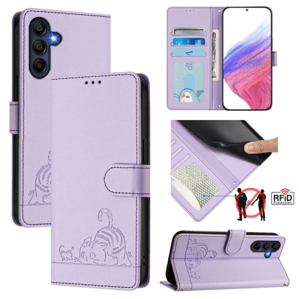 Samsung Galaxy A16 4G 6.7 Inch Rfid-Blocking Pu Leather 9152228968578