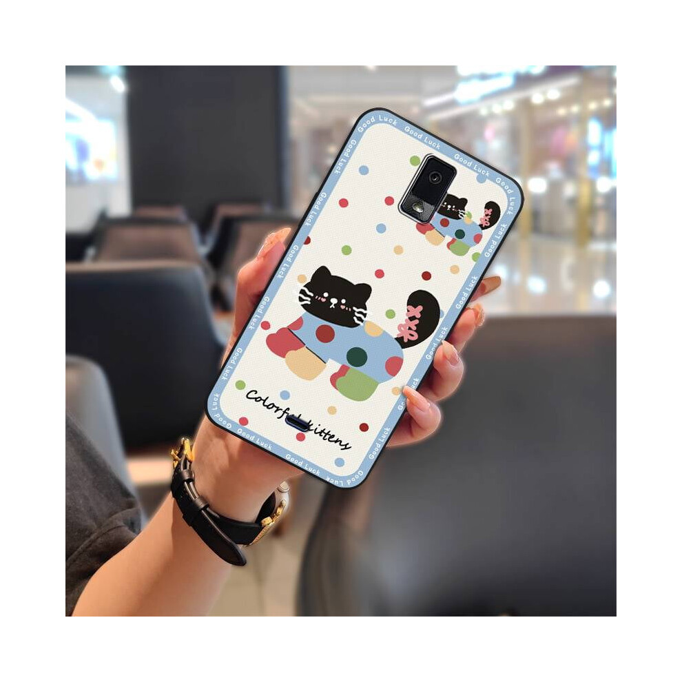Blu View3/B140dl Phone Case – Dirt-Resistant, Shockproof, Waterproof, Graffiti Cartoon Tpu Cover, Anti-Dust & Anti-Knock 9193271860433