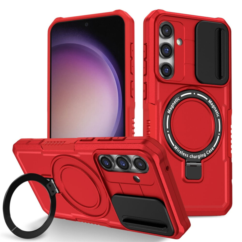 Shockproof Case For Samsung Galaxy S23 Fe 6.4 Inch With Red 9170372579075