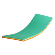 Water Mat Comfortable Floats Mattress for Beach Swimming Pool yellow orange