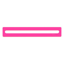 Translucent Acrylic Mahjong Line Finder Ruler – Durable, Bright Color Detector, Easy-to-Use for Beginners