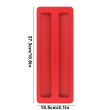 Silica Gel Toaster Antidust Cover – Dirt & Bread Protective, Compatible with Most Toasters, Red, Gift for Sister