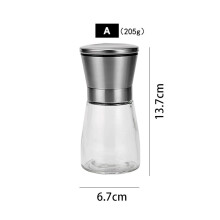 Manual Pepper Grinder With Adjustable Coarse Mills Salt And Pepper Grinder For Home Kitchen Household