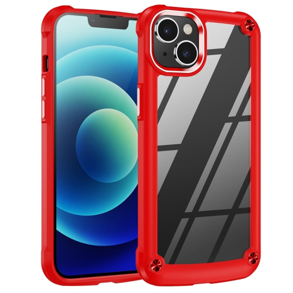 Iphone 15 6.1 Inch Case With Airbag Corners And Alloy Lens 9165521179503