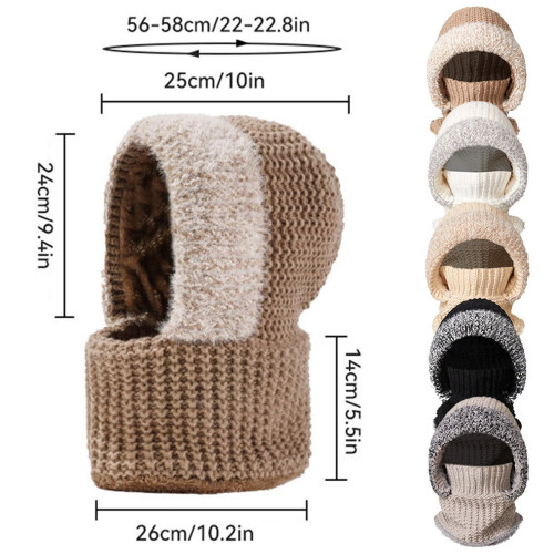 Θερμική μάσκα σκι Beanie Balaclava 3 σε 1 για άνδρες και γυναίκες – Σετ ζεστής κάλυψης 2