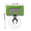 2Pcs ABS Aquarium Thermometer Water Temperature Measure Green Durable 2