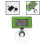 2Pcs ABS Aquarium Thermometer Water Temperature Measure Green Durable 7