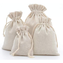Pochettes de rangement en coton écologique, sacs en mousseline non blanchie, aptes au contact alimentaire pour la cuisine et les herbes, pochettes
